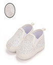 First Walker Sequin High Quality Moccasins Casual Comfortable Soft sole Flat Lazy Loafers baby toddler girl shoes White